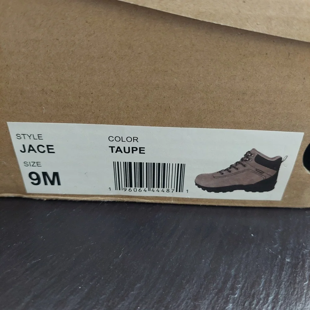 NEW! Original Weatherproof Vintage Men's Jace Hiker Boots Taupe Size 9M